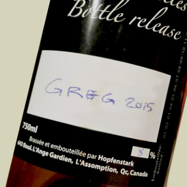 Hopfenstark (Microbrasserie d’Autray) - Greg –  American Foreign Stout et Harvest