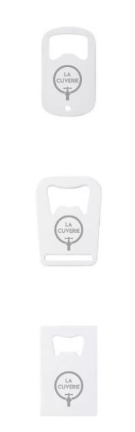 Image de Ouvre-bouteille impression (full white)